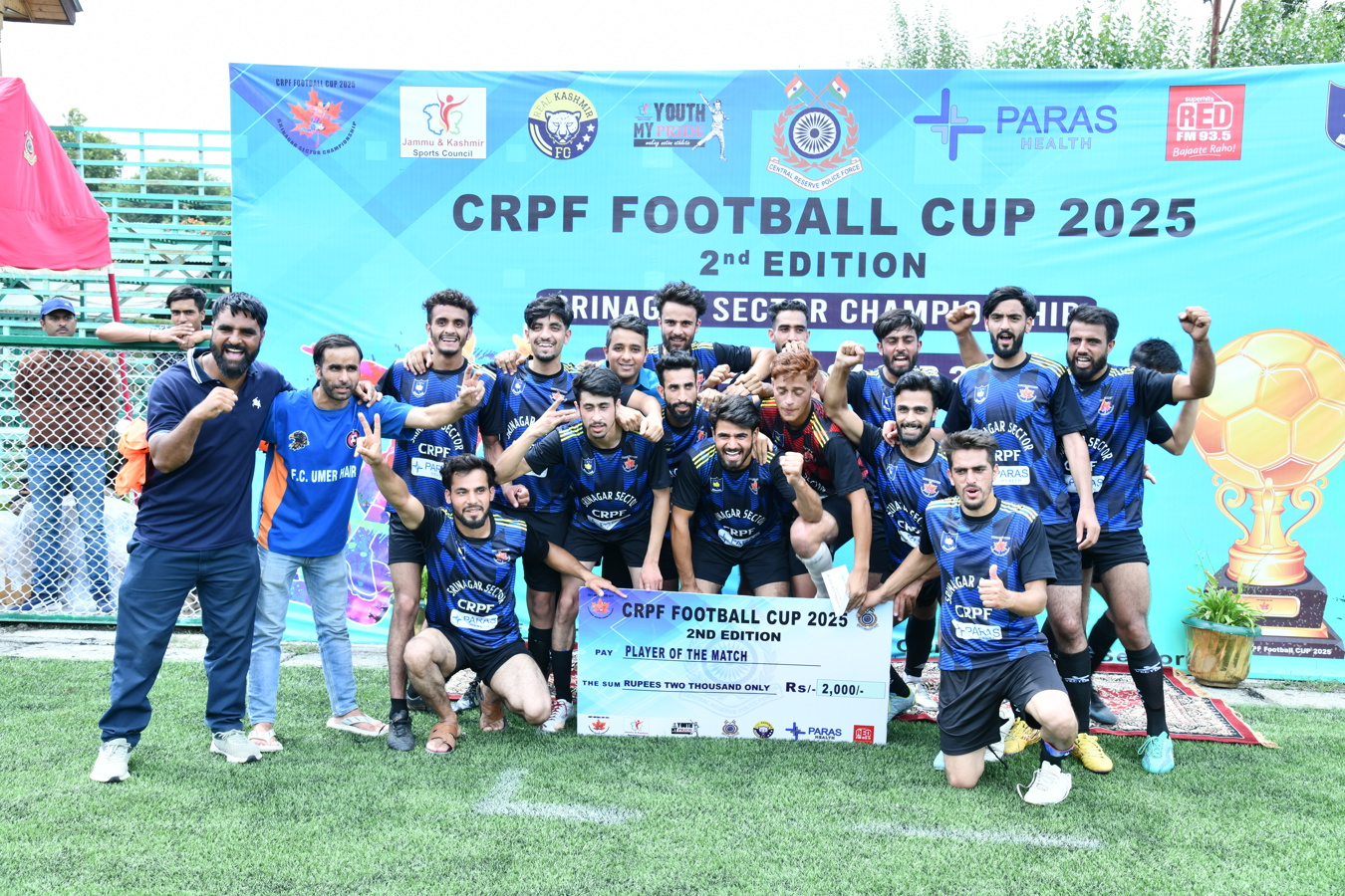 CRPF sports team for Sports Quota Recruitment 2026