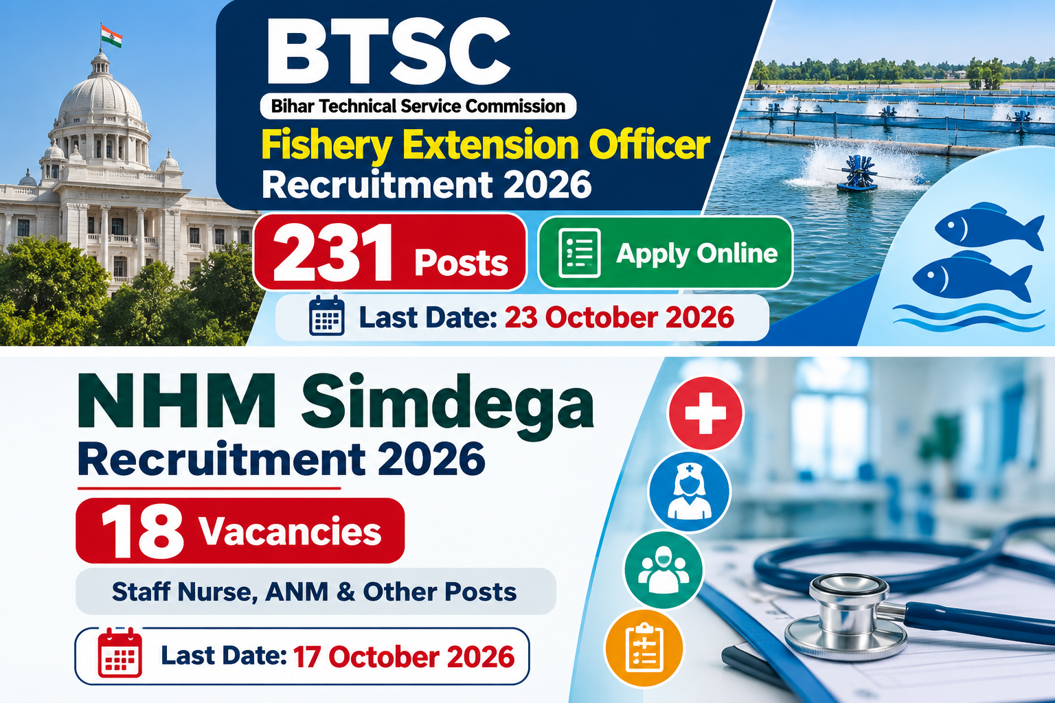 BTSC Fishery Extension Officer Recruitment 2026