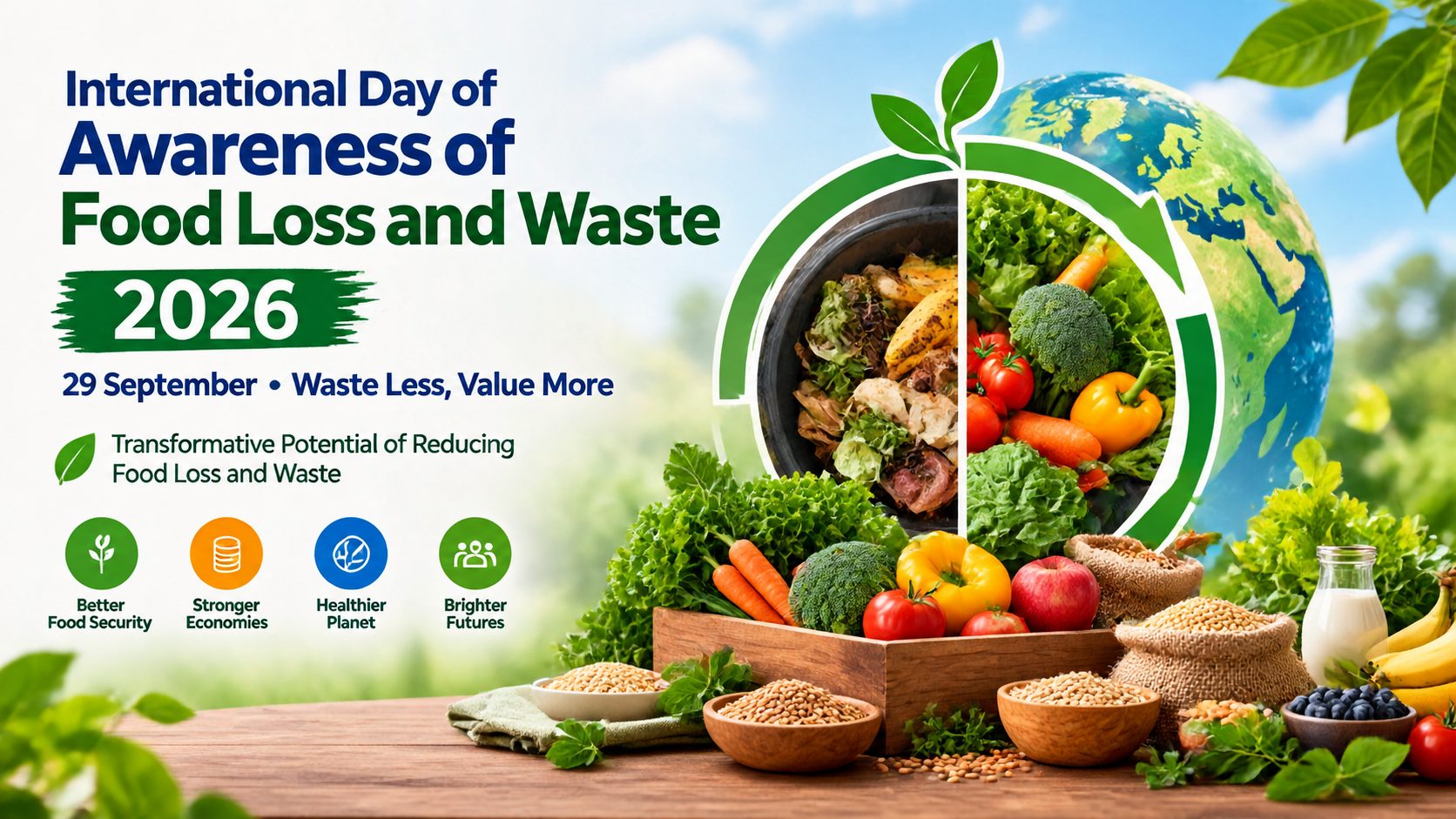 International Day of Awareness of Food Loss and Waste 2026 - 29 September