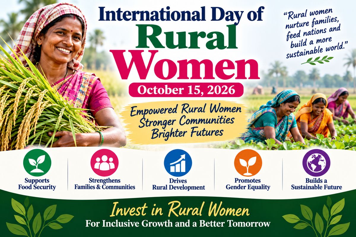 International Day of Rural Women 2026 October 15 featured image
