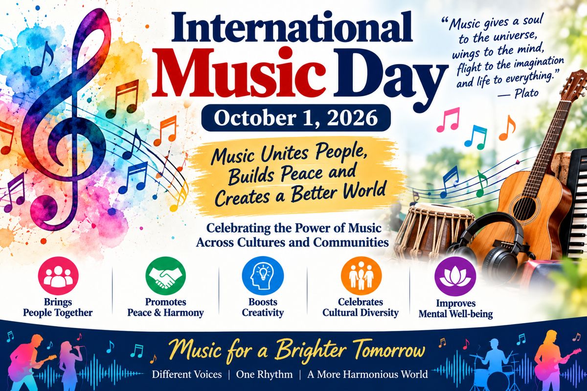 International Music Day 2026 October 1 featured image