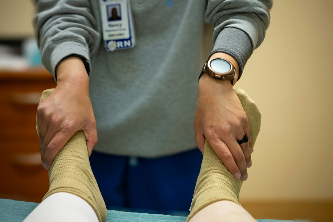 Foot health examination representing International Podiatry Day 2026