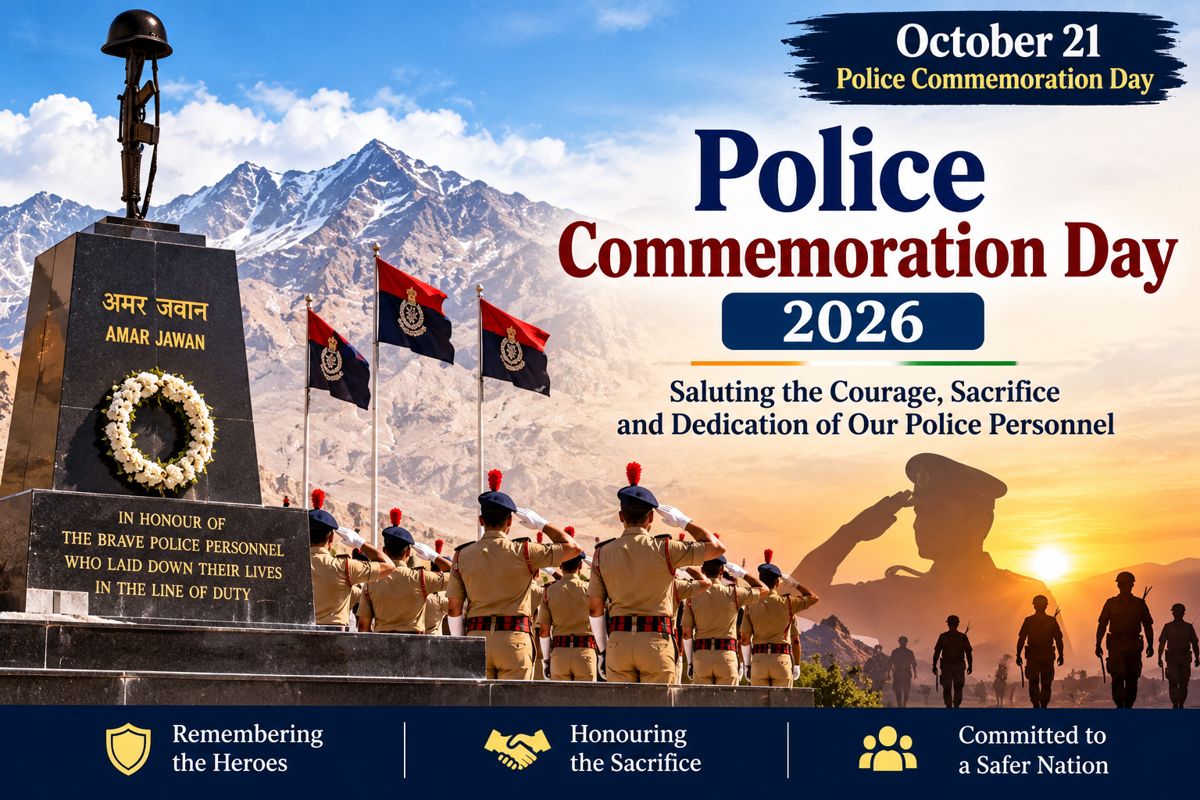 Police Commemoration Day 2026 October 21 featured image