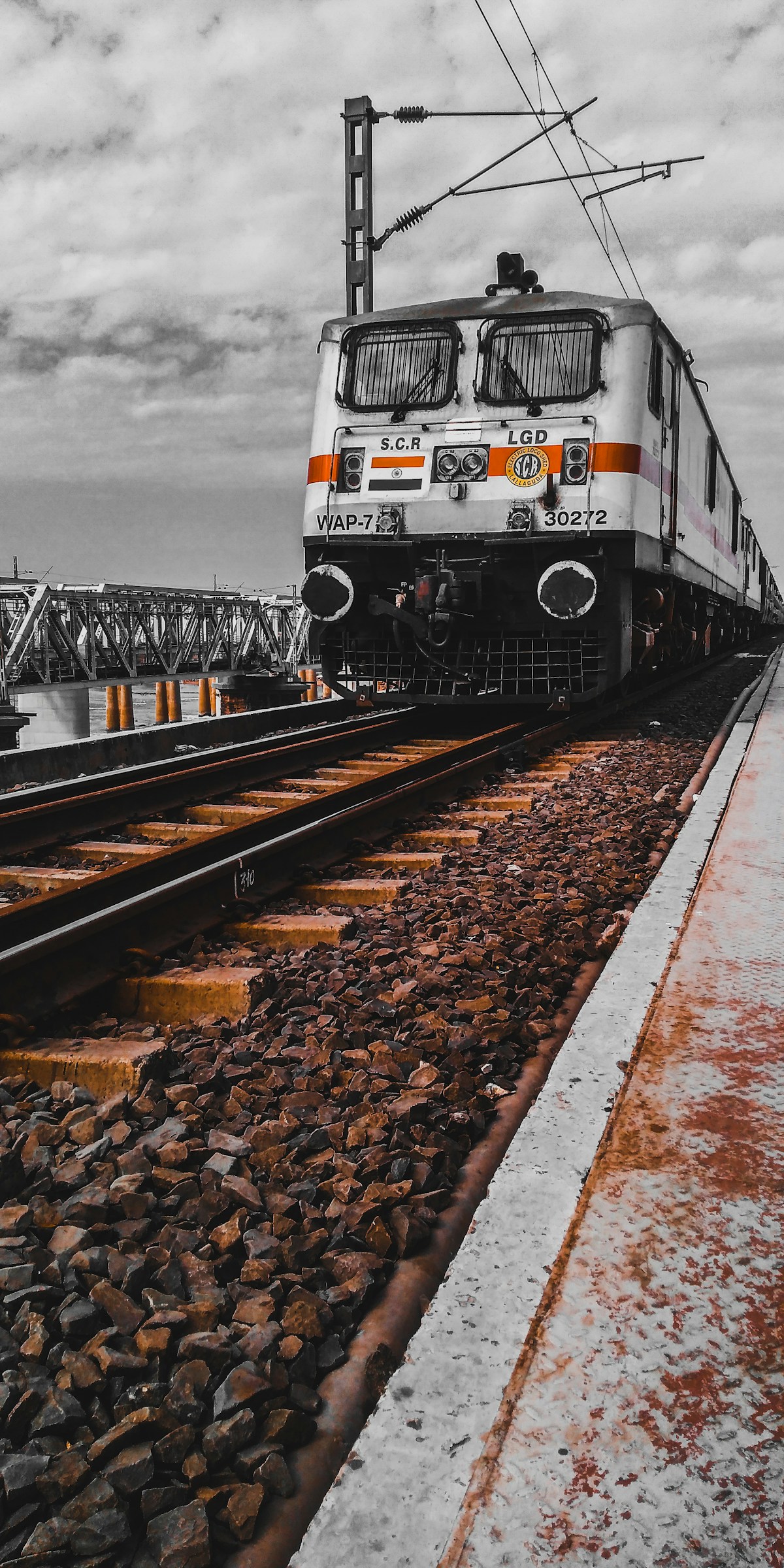 Indian Railways train representing RRB NTPC recruitment
