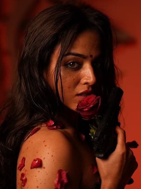 Wamiqa Gabbi rose portrait birthday photograph