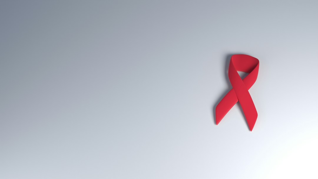 Red ribbon for World AIDS Day 2026 HIV awareness