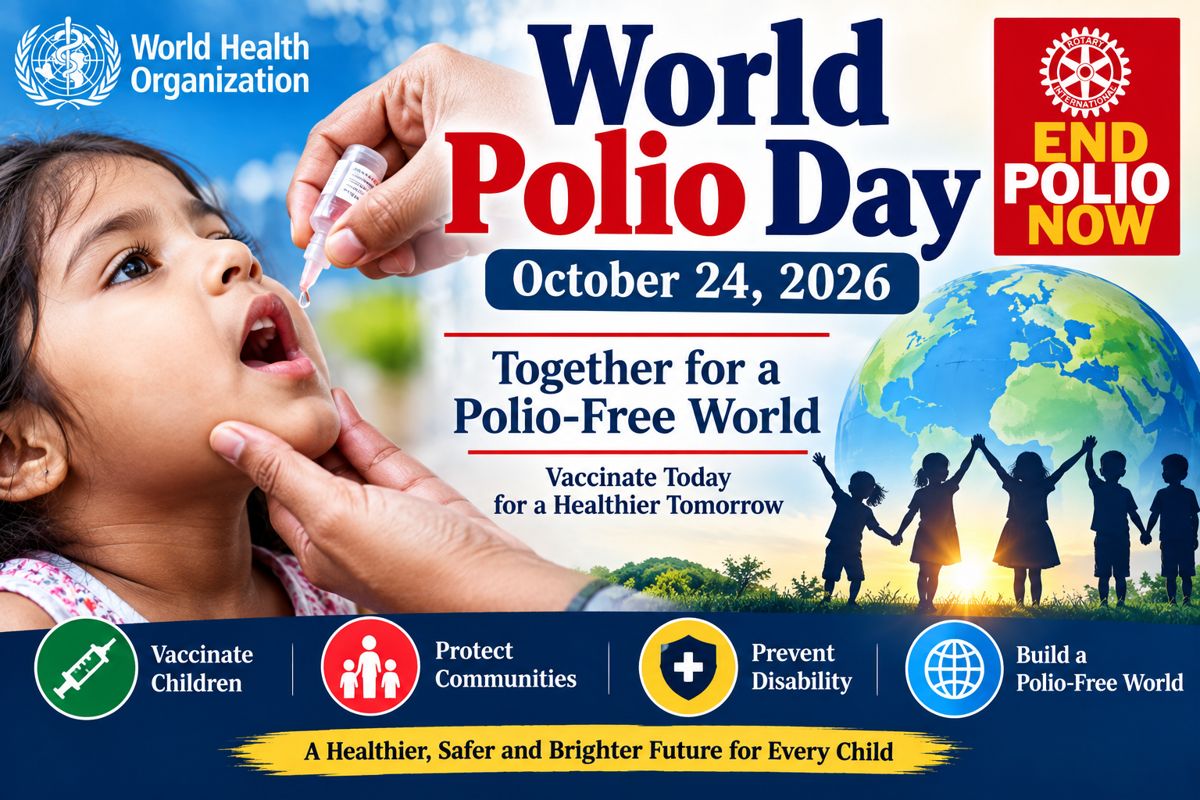 World Polio Day 2026 October 24 vaccination awareness featured image