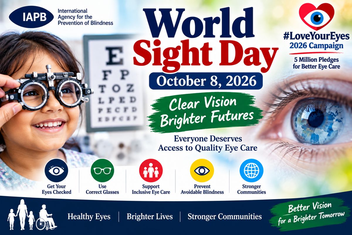 World Sight Day 2026 October 8 Love Your Eyes featured image