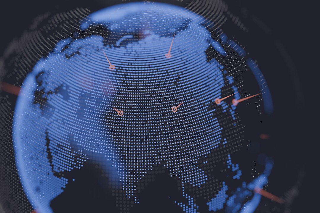 Globe representing global information and development for World Development Information Day 2026