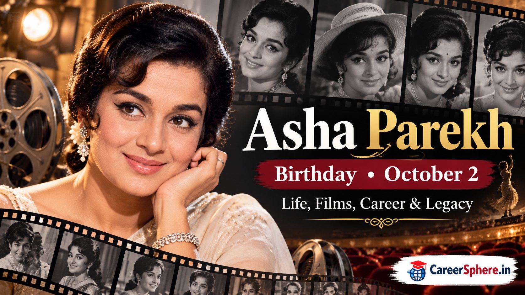 Asha Parekh Birthday 2026 CareerSphere