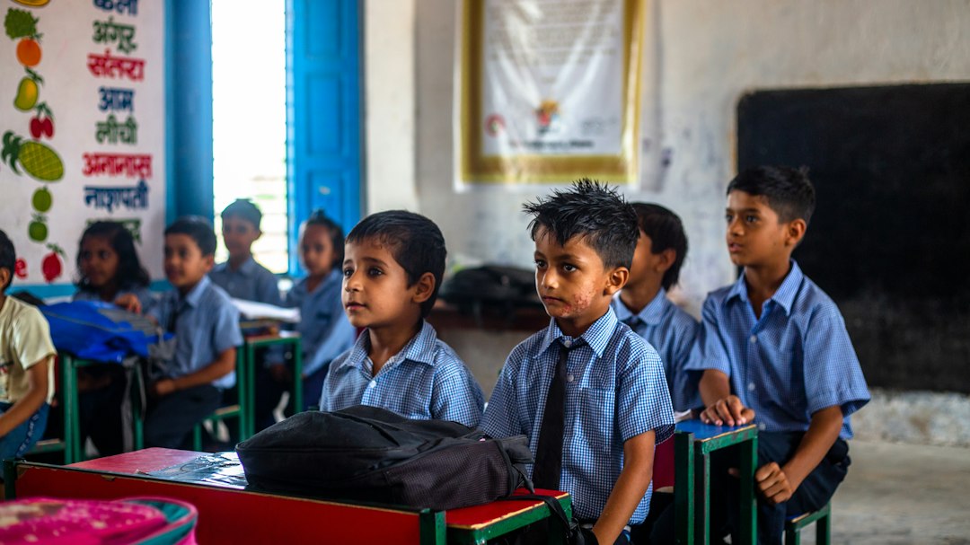 School children in a classroom illustrating Bihar teacher recruitment