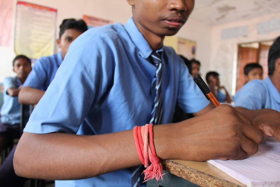 Lecturer teaching in a classroom for Chhattisgarh teacher recruitment