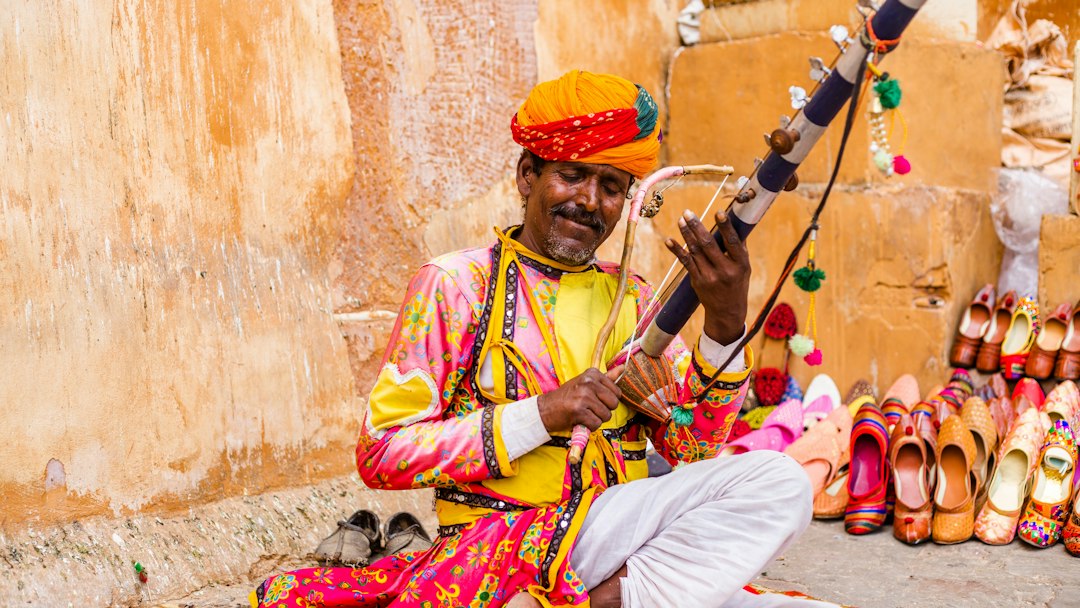 Traditional cultural musician representing Dhanu Jatra 2026 in Bargarh Odisha