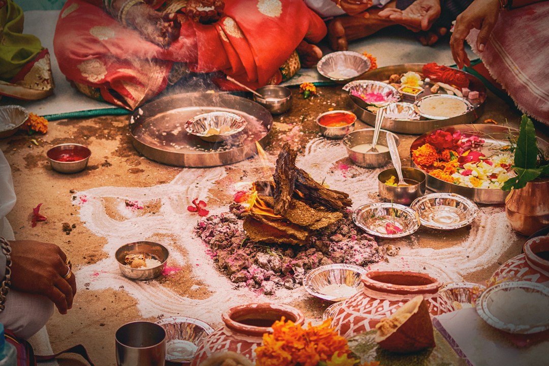 Hindu Shraddha ritual and ancestral offering