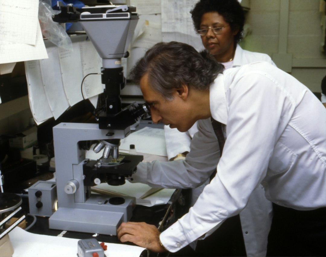Scientific laboratory equipment representing forensic services recruitment
