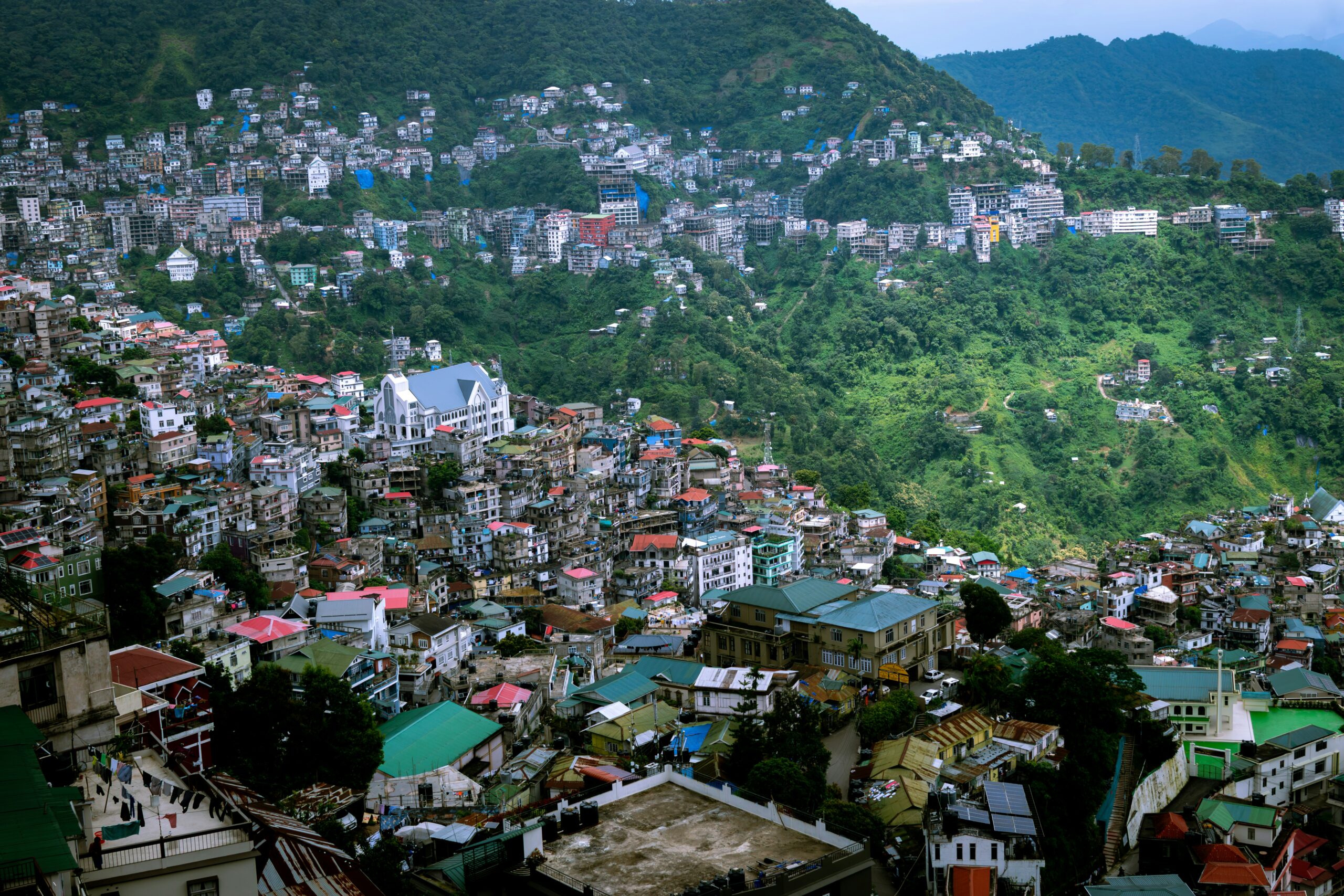 Unique Mizoram landmark image for government jobs guide