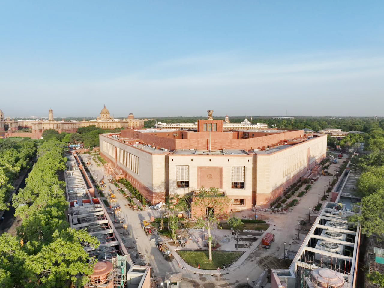 New Parliament Building in New Delhi for India October 2026 government updates