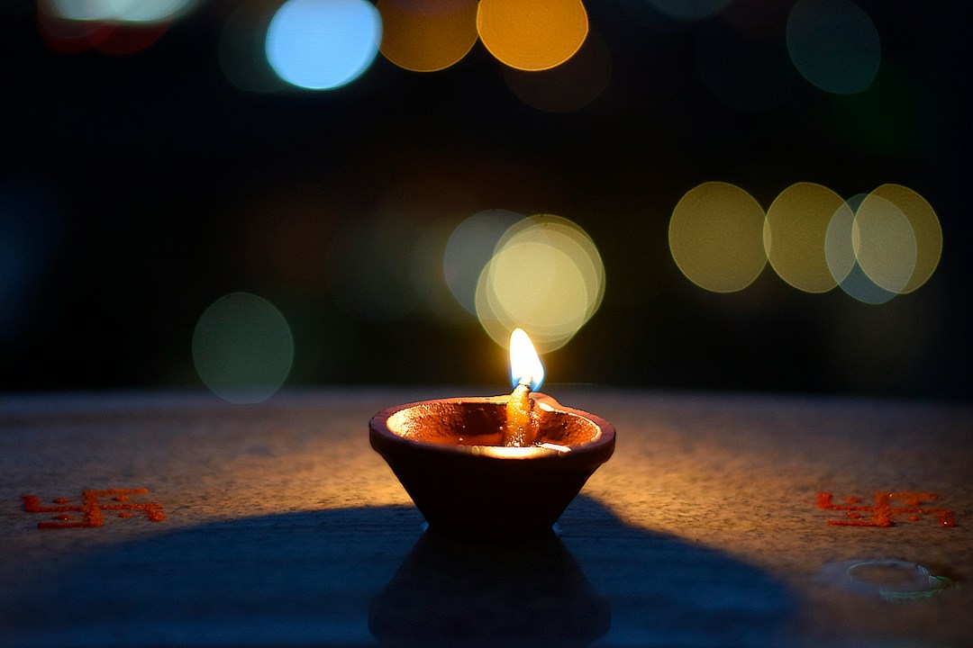 Indian festival calendar and diya for October 7 2026