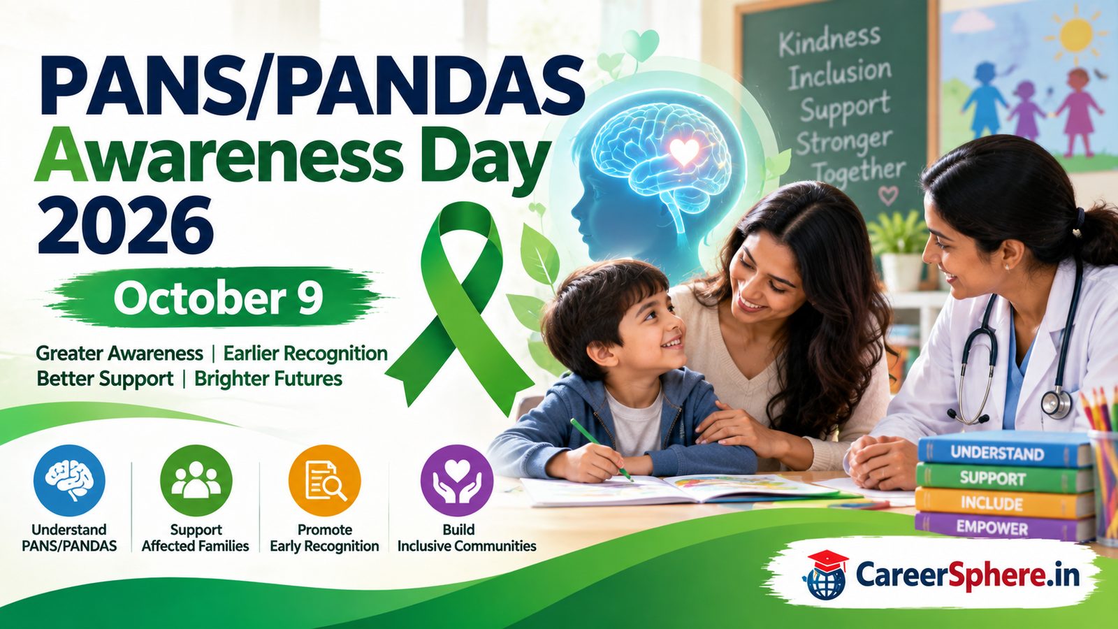 PANS PANDAS Awareness Day 2026 October 9 awareness and support