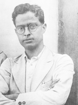 R. K. Narayan portrait