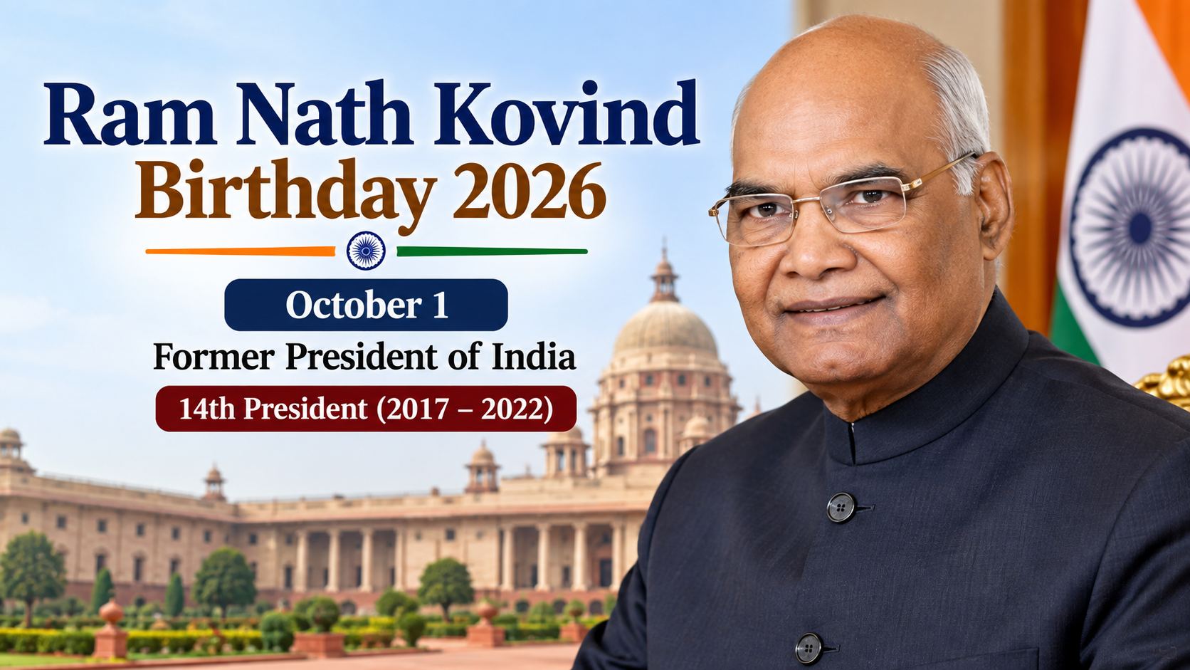 Ram Nath Kovind Birthday 2026